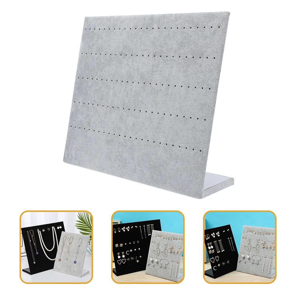 Earrings Holder Organizer Durable Jewelry Display Stand Practical Easy Use for Desk Counter Ear Stud Organizer Earring Display