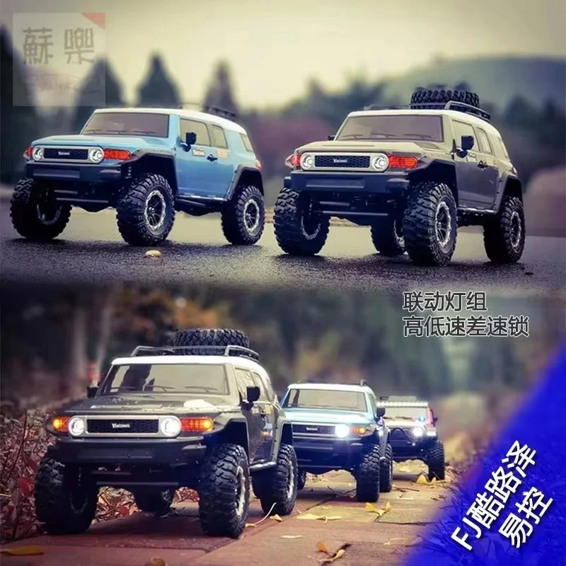 

1/10 YIKONG YK4103 FJ Cool Road Ze Remote Control Car Climbing Off-road Vehicle Simulation Model Toy Holiday Gift