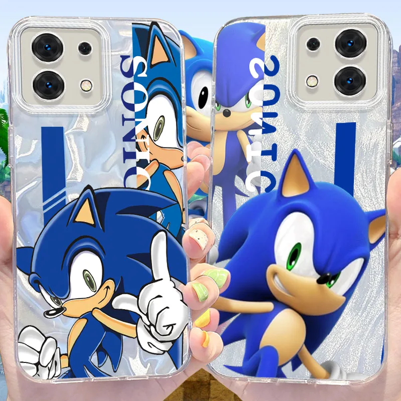 Game S-Sonics Camlet Case for Xiaomi Redmi Note 13 12 Pro Plus 12S 11S 5G 11 10 9 4G 13C 12C 10C 9C A3 A2 A1 Hard Cover Funda