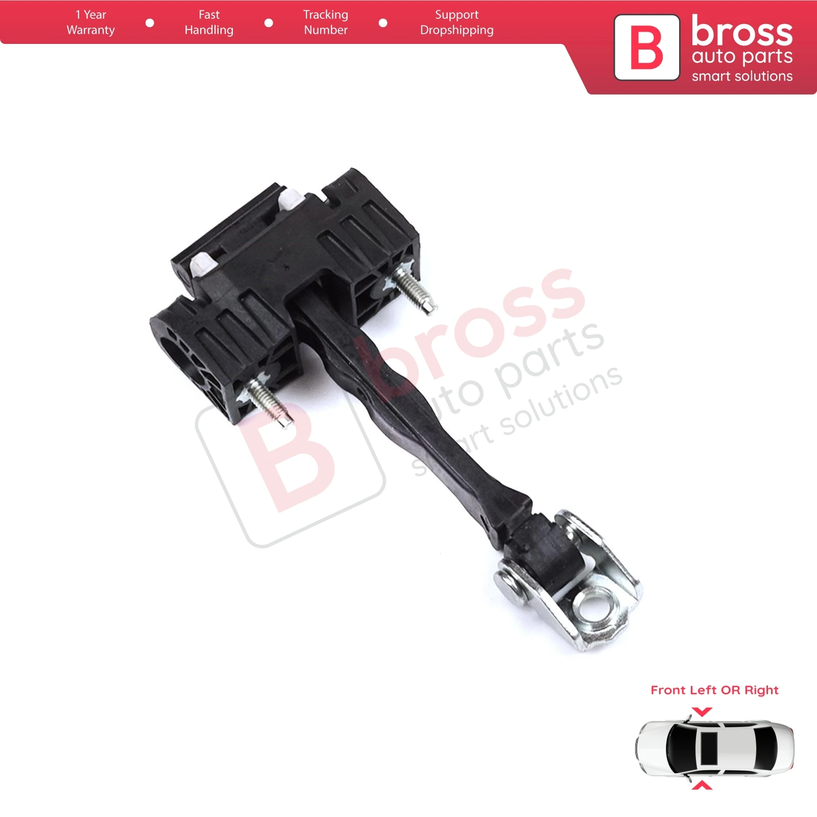 

BDP1312 Front Door Hinge Stop Check Strap Limiter for Citroen Berlingo Doblo Combo Partner Rifter K9 ProAce 9819015380