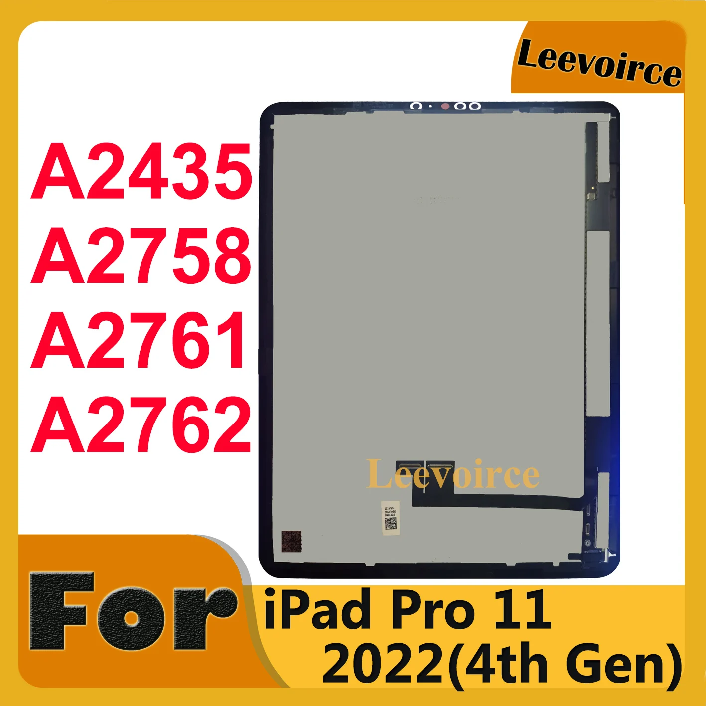 For iPad Pro 11 2022 (4th Gen) A2435 A2758 A2761 A2762 A2759 LCD