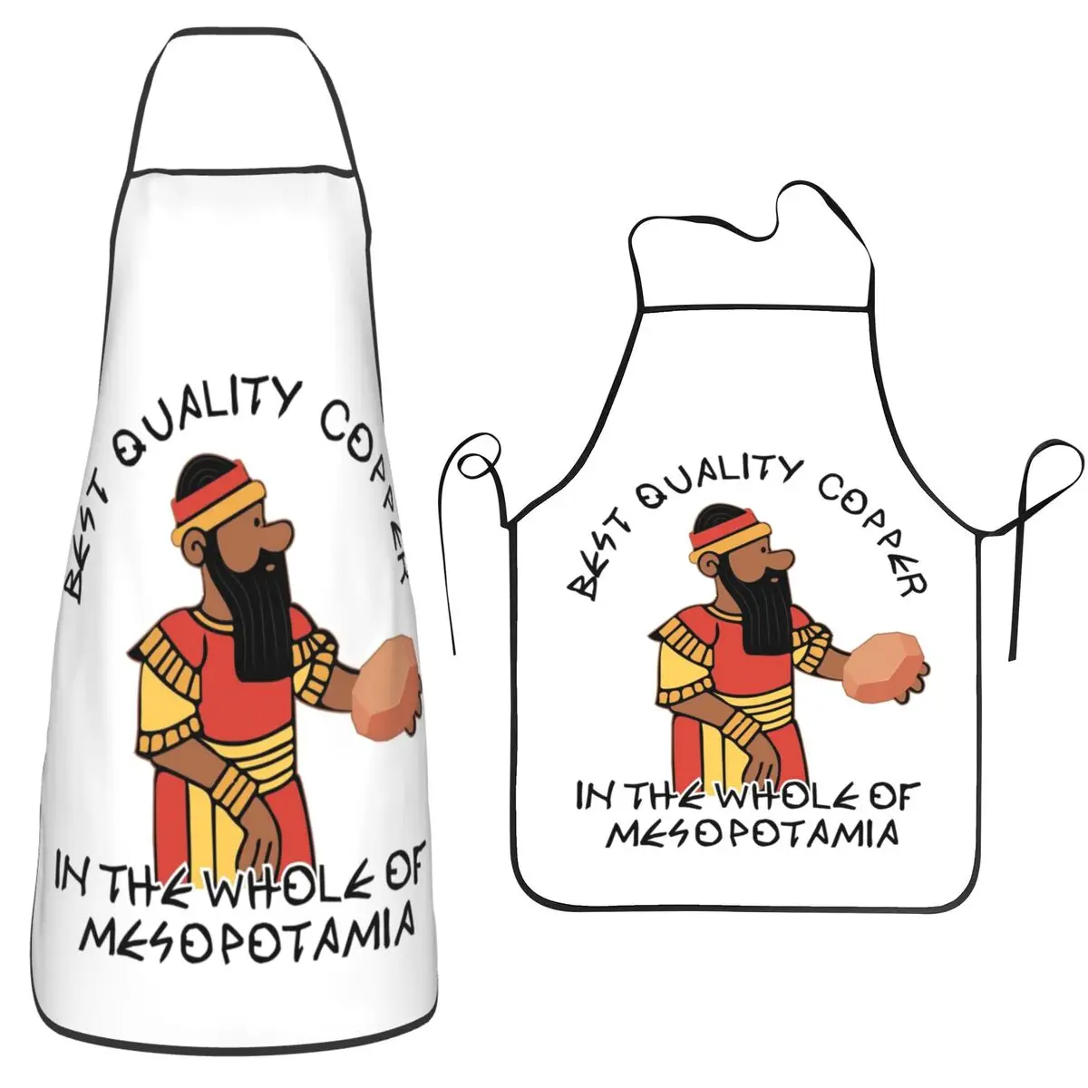 

Ea Nasir Complaint Tablet Медный фартук для шеф-повара Кулинария Столик без рукавов Нагрудник для уборки кухни