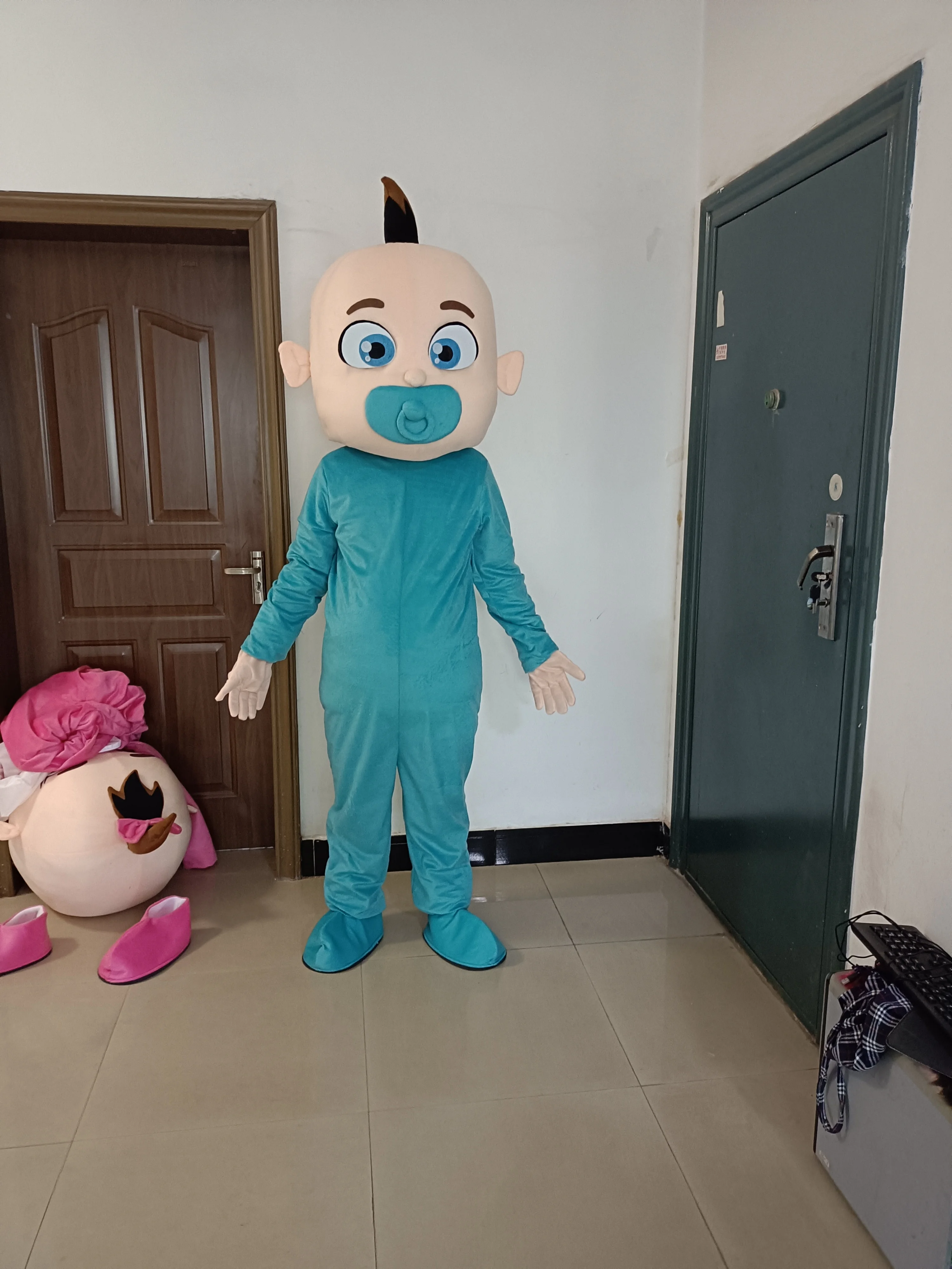 JJ-Disfraz de Mascota para niña y niño, disfraz de Mascota para fiesta de Halloween, novedad de 2023