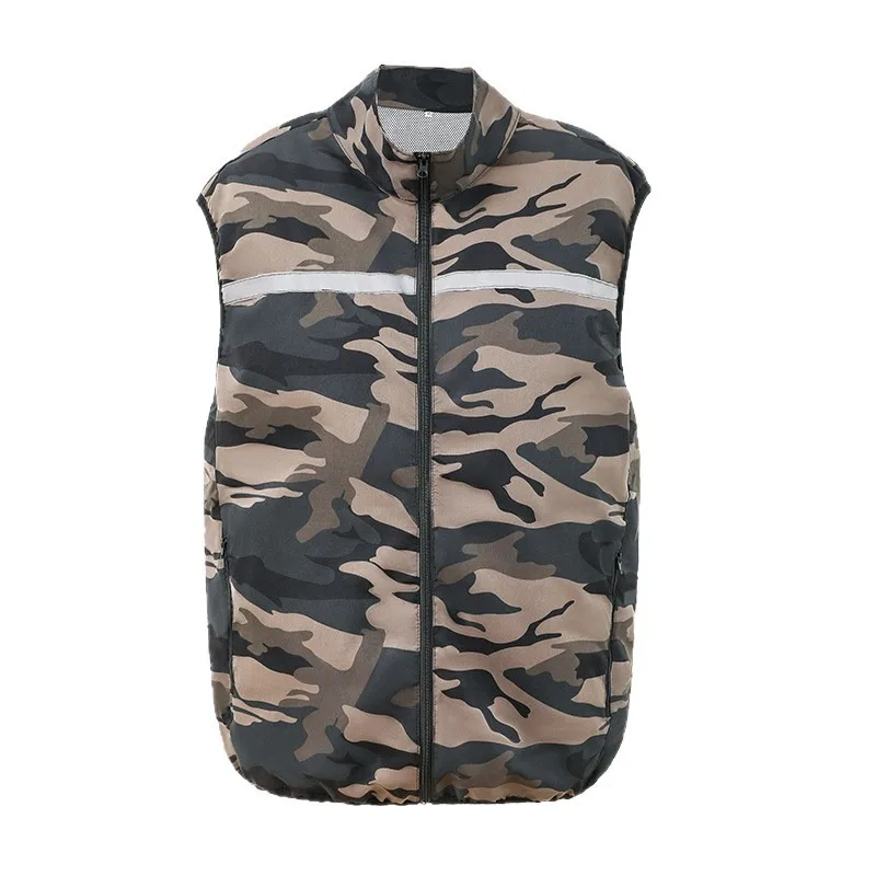 Summer fan suit vest outdoor air conditioner suit vest heatstroke cooling air conditioner suit vest construction site air