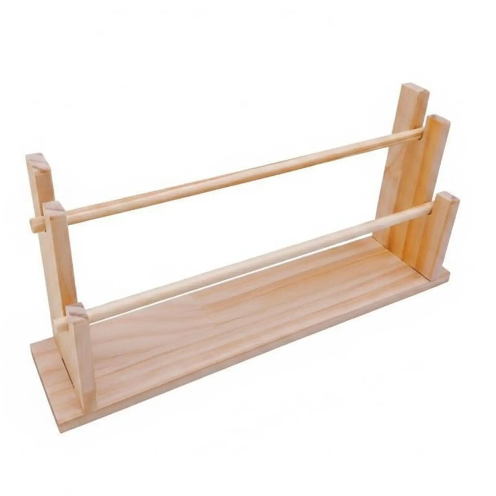 Multi Tier Jewelry Display Stand Wooden Bracelet Organizer Storage Tray Holder for Counter Home Use