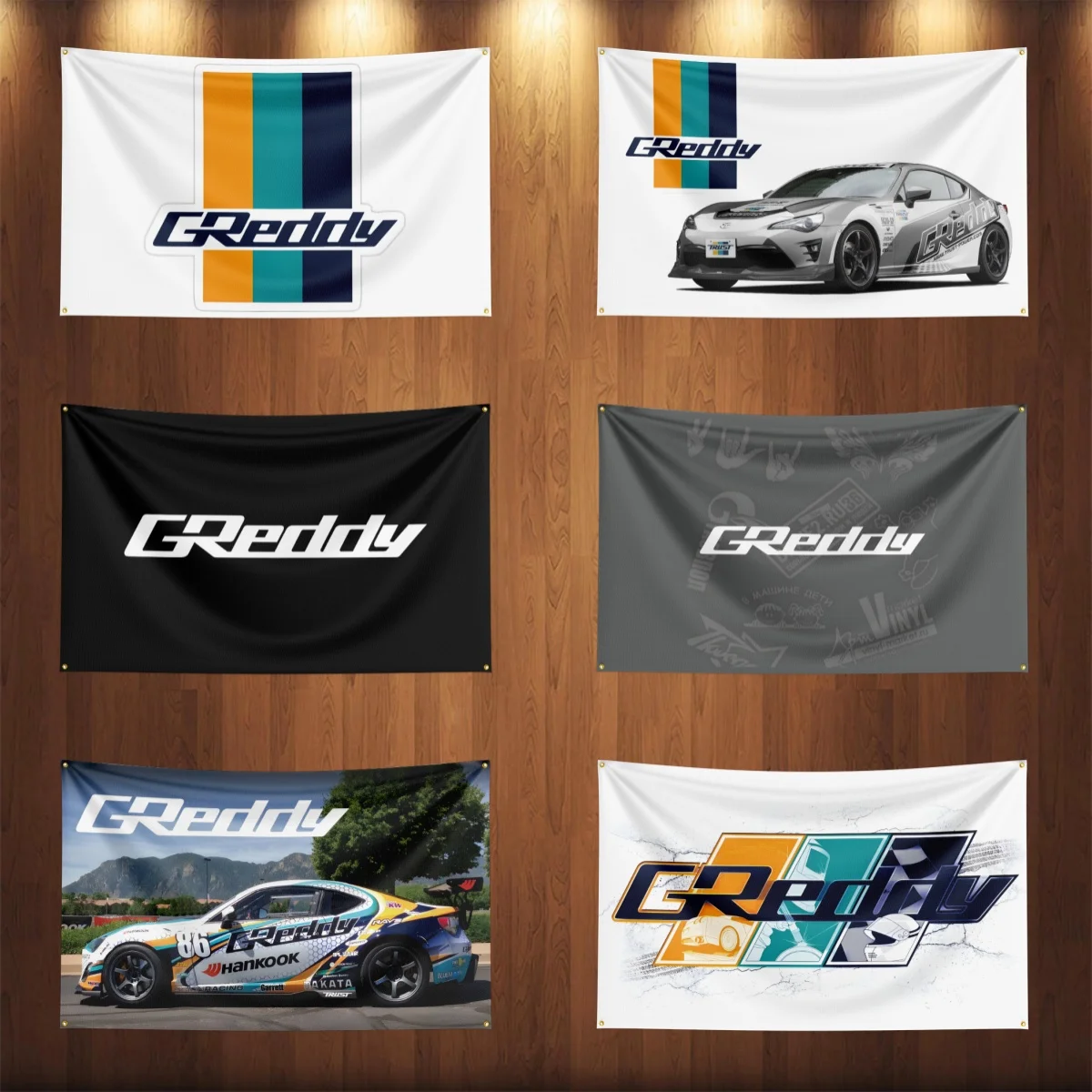 3x5ft G-Greddys Auto Parts Flag Room Decor Flag Outdoor Decorations Flags for Rooms