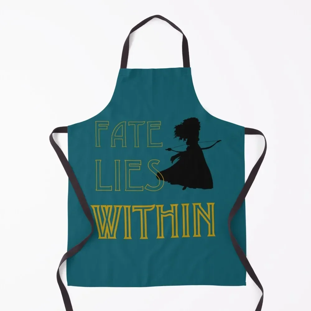 Brave Apron Custom New year's Kitchen Front bib Apron