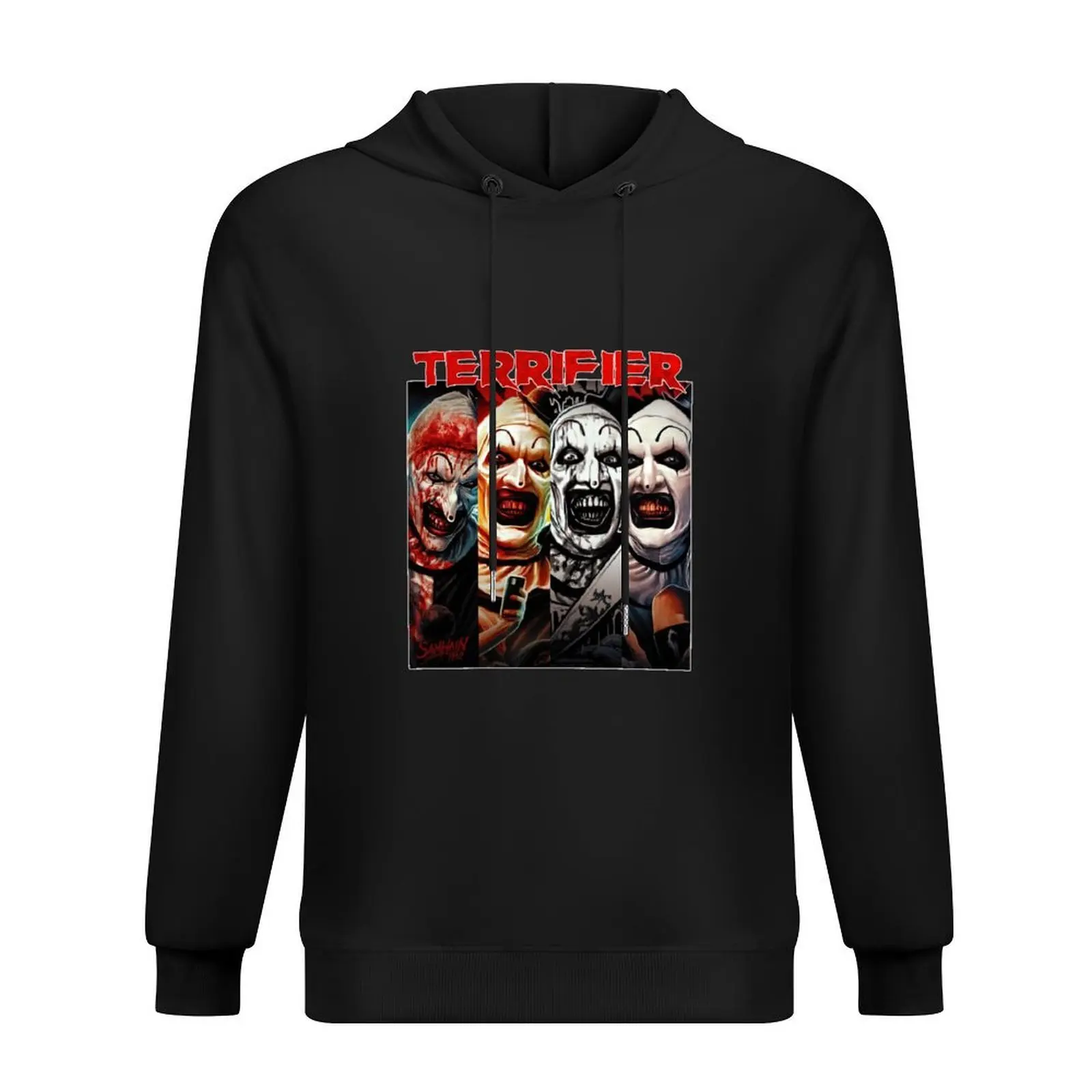 

Terrifier Clown Faces Hoodie korean style clothes men's clothes mens clothing hooded shirt hoodie for men