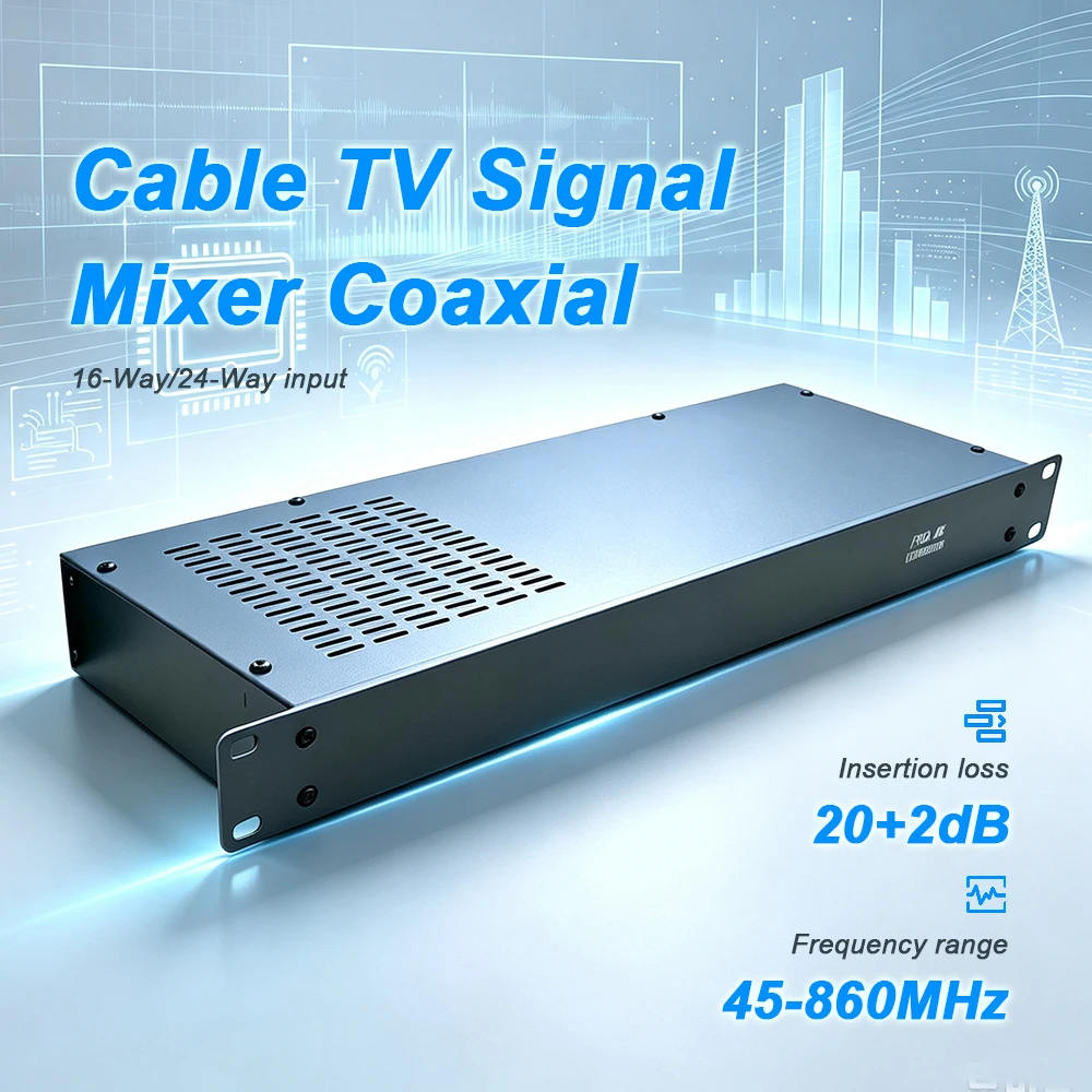 16-way-24-way-cable-tv-signal-mixer-coaxial-rf-digital-analog-closed-circuit-video-splitter