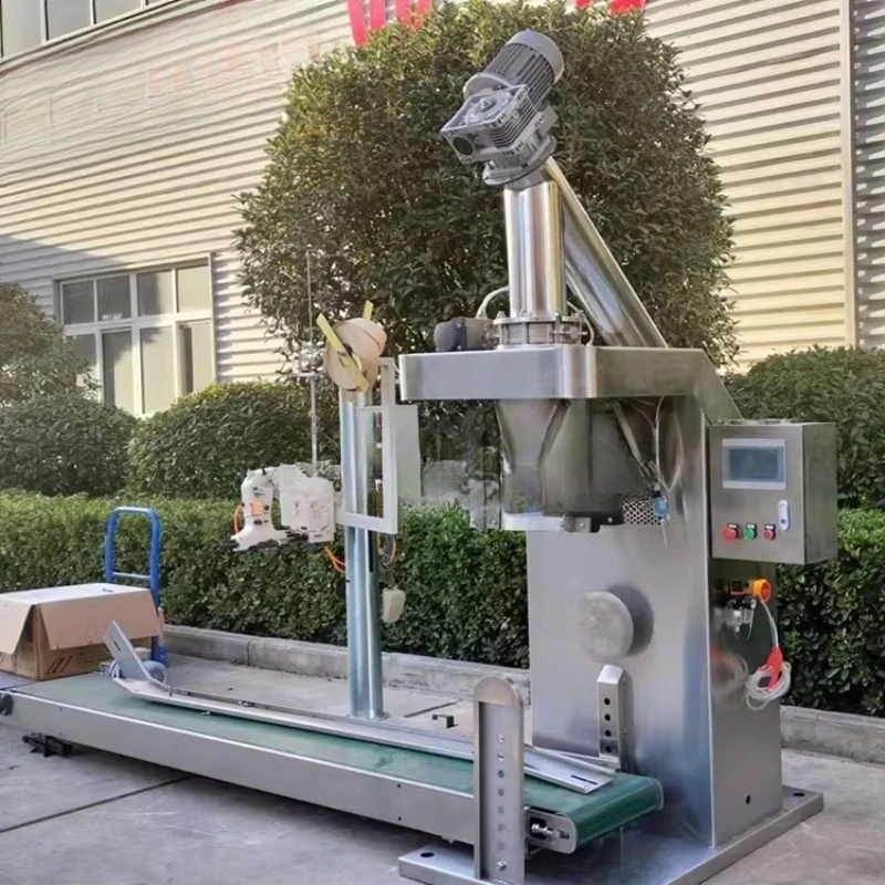 Belt-type Quantitative Granular 25kg Packaging Machine Automatic Fertilizer Filling and Packaging Machine