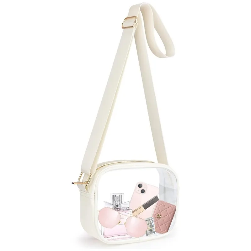 

Transparent Crossbody Bag Stadium Approved Transparent Wallet for Concerts Sporting Events Festivals