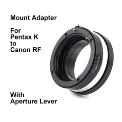 PK-RF For Pentax K lens -Canon RF Mount Adapter Ring K-RF PK-EOSR K-EOS R EOS RF KA KAF KAF2 for Canon R3 R5 R6 R7 R10 R RP etc.