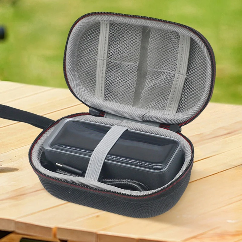 EVA Hard Storage Bag Protective Case Power Bank/Mobile Power Device Organizer For Anker Prime 65W 9600Mah Power Bank