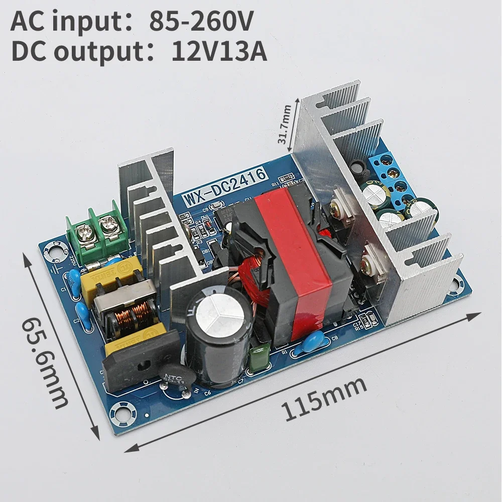 300W switching power supply board high power industrial bare board power supply module AC-DC module 12V 24V 36Vto110-200v