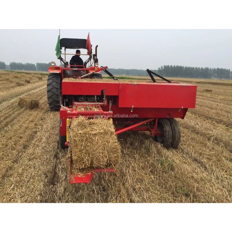 Customized 2.2m Automatic Square Hay & Straw Baler Machine For Hay/Net Storage silage Baler
