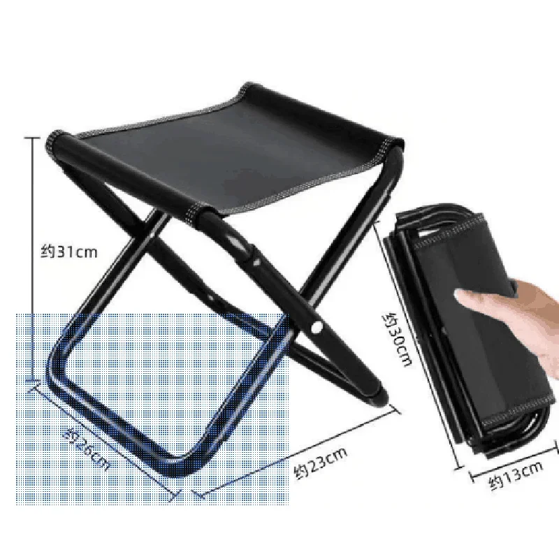 

Folding Small Stool Outdoor Bench Beach Chair Fishing Chair