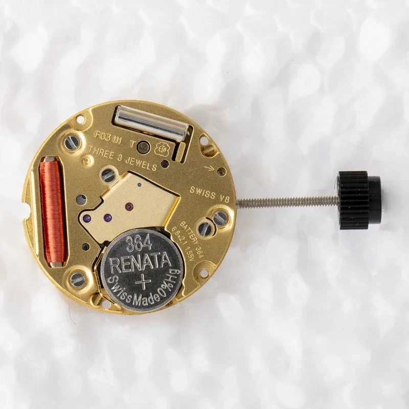 Imported ETA F03.111 Movement F03111 Quartz Movement Three Character Position Watch Movement Parts With Battery