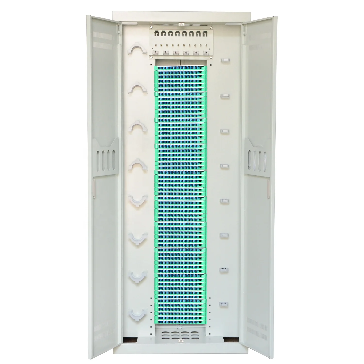 720 core odf FTTX 576 Cores Fiber Optic Cable Cross Connect Cabinet Communication Equipment