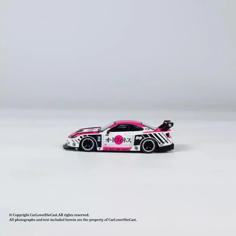 MINIGT Scale 1/64 Nissan LB-Super S15 SILVIA SEMA 2023 Alloy Toy Diecast Metal Model Gift