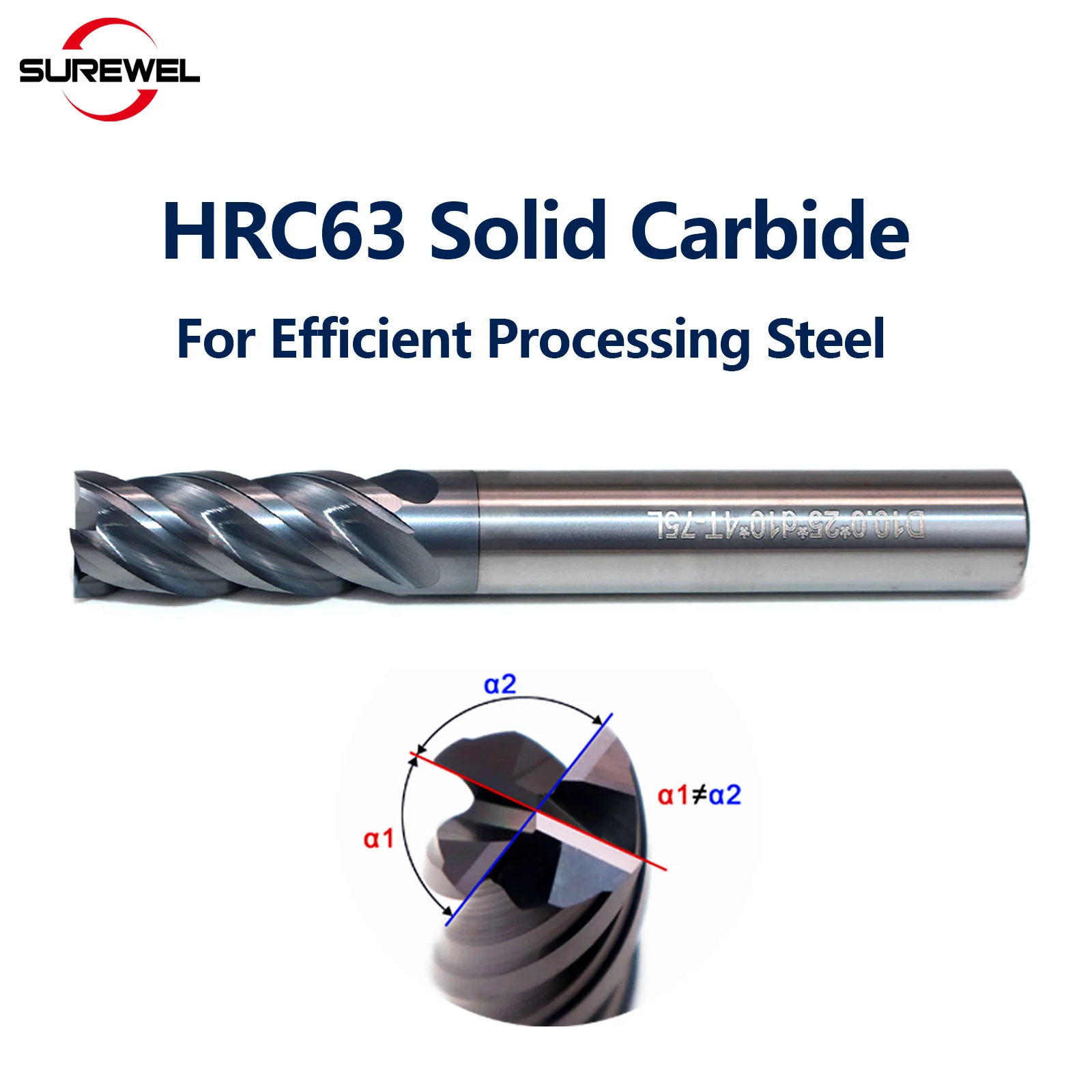 Surewel HRC63 Solid…