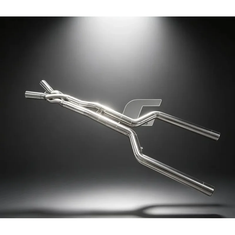 SS304L Mid Pipe with Z Pipe for BMW M5 F90 4.4TT 2018-2023 Racing High Quality Exhaust MidPipe