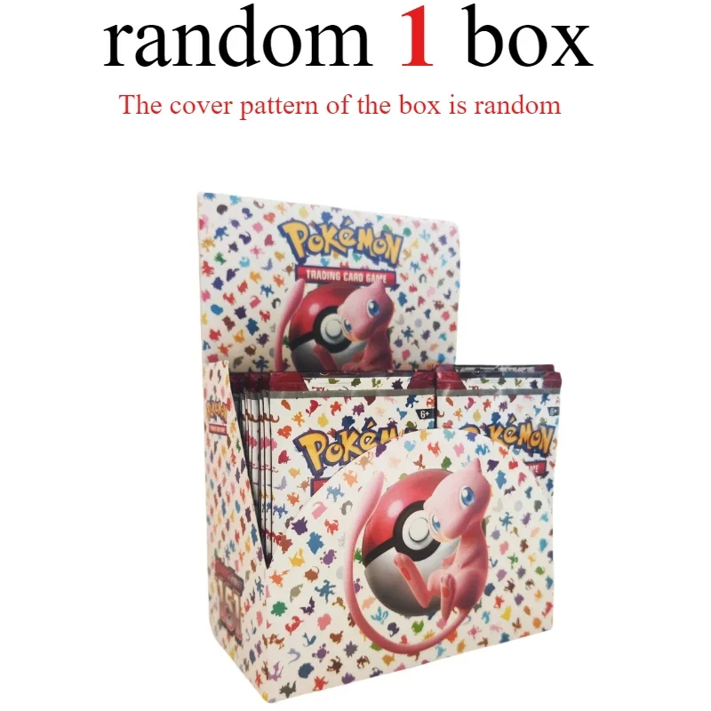 360 eenheden/doos Pokémon Scarlet & Violet 151 Prism Scale Fusion Strike Engelse Booster Battle Transaction Gift Card Halloween
