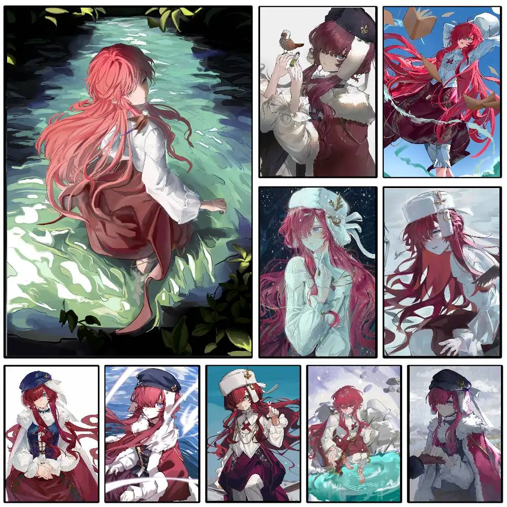 Yenisei Anime Reverse 1999 Posters Living Room Bar Cafe Quality Canvas Vintage Style Comics Painting Art Home Wall Decor Pictur