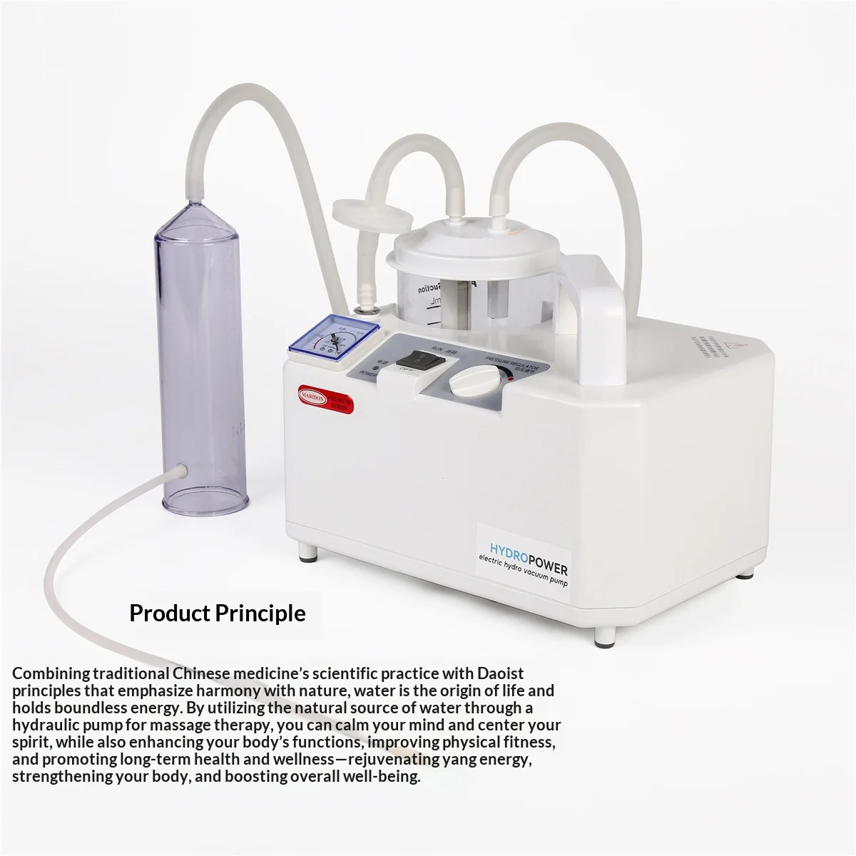 Electric water vapor dual-use adult penis hydrotherapy bubble massage root bath water source exercise device automatic suction