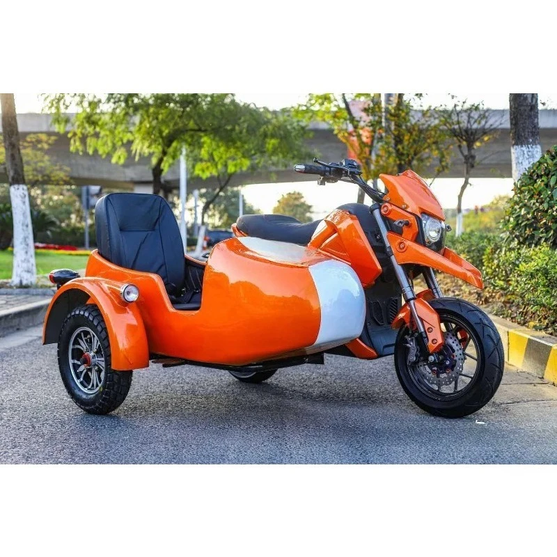 Motorcycle motor battery life travel holiday three-wheel side bucket edge, electric vehicle three-wheel board edge