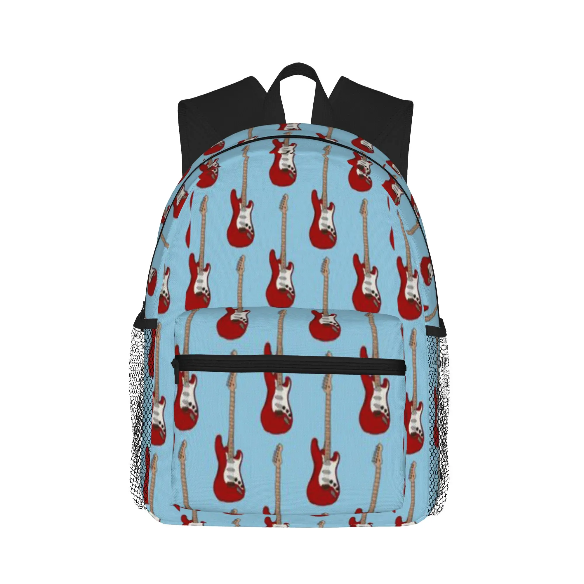 

Rock Guitar Casual Backpack for Students and Adults Student