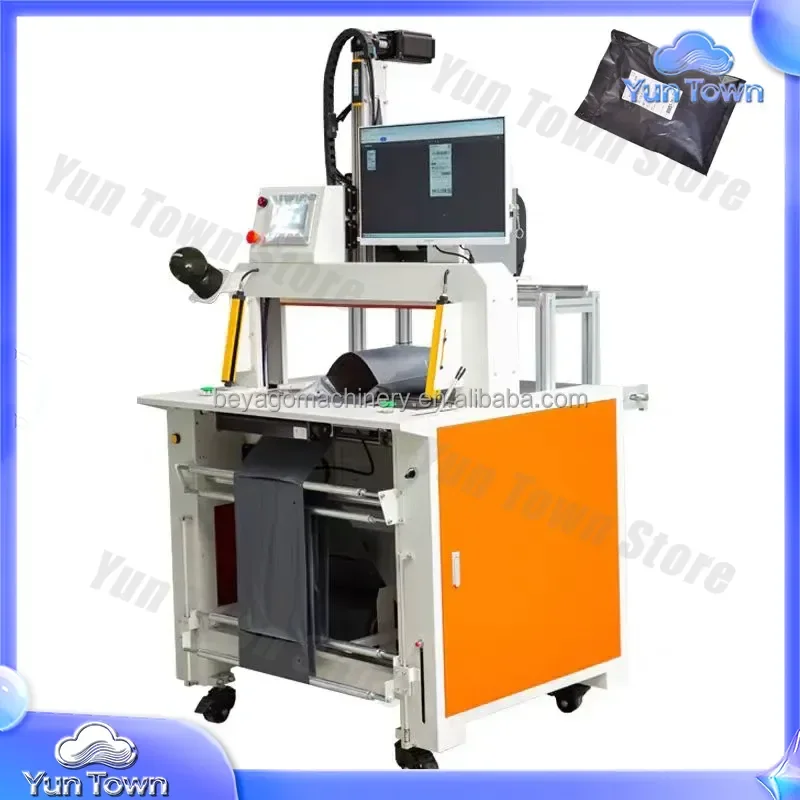 for E-commerce Fulfillment Automatic Horizontal Mailer Bags Autobagger for Bagging Printing Labeling Packing Packaging