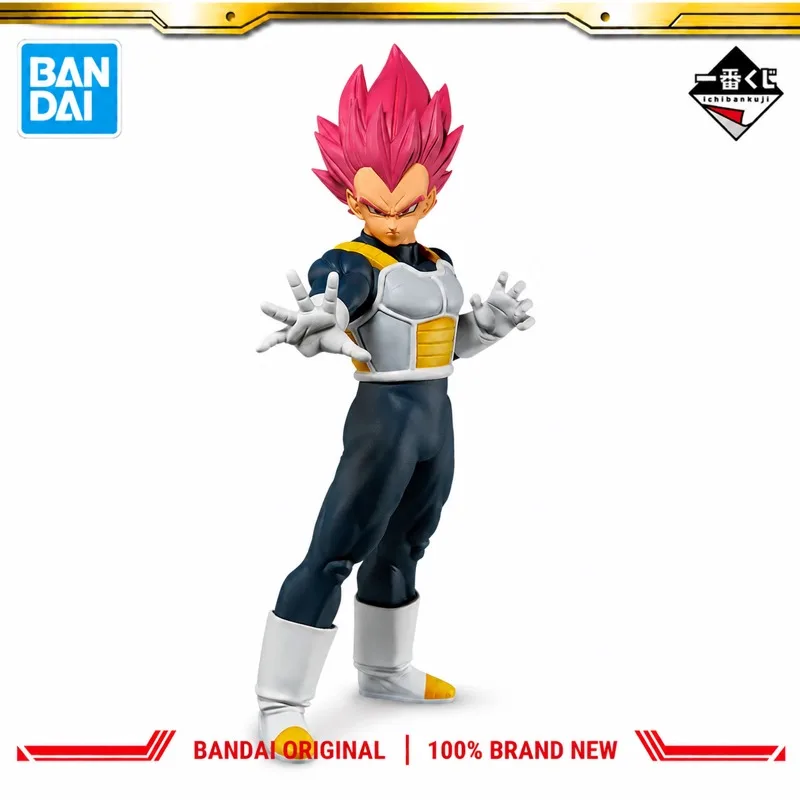 En Stock, Figura de Acción Original de Bandai Ichiban Kuji, Dragon Ball Vegeta, Muñeco Nuevo en Caja, Personajes de Anime, Juguetes Coleccionables