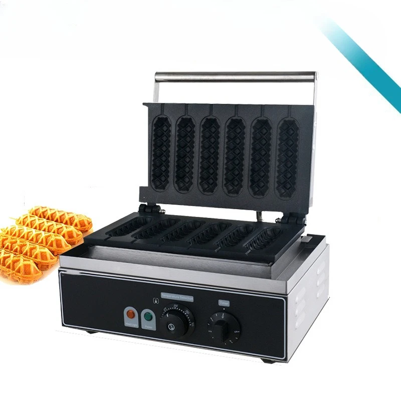 6-compartment hot dog machine, waffle entrepreneurship, donut machine, no bottom