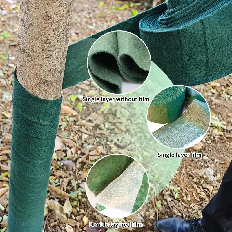 Reusable Tree Wrapping Cloth With Insulation And Breathable Design Perfect For Winter Garden Tree Protection
