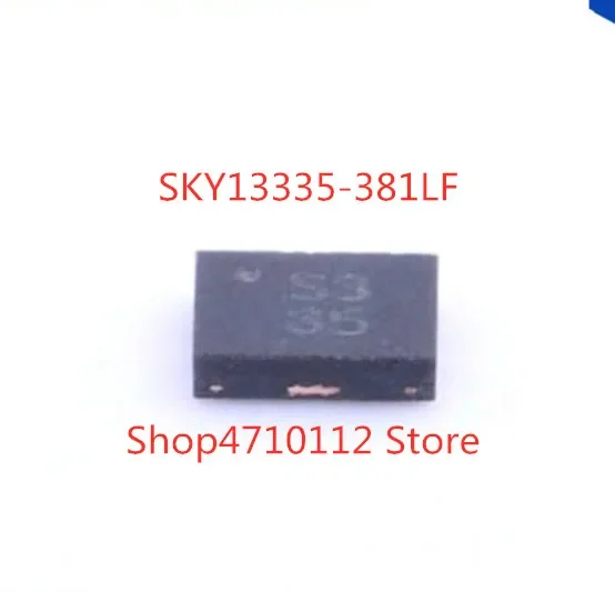 Free Shipping NEW 10PCS/LOT SKY13335-381LF SKY13335-381 SKY13335  S335 QFN  6-MLPD  IC