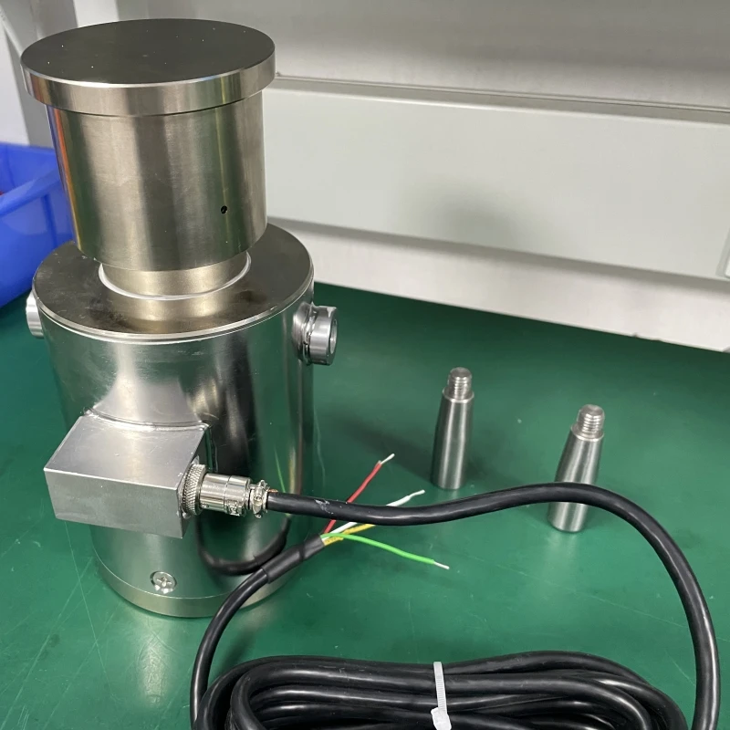Press Force Sensor Column Type Load Cell High Accuracy Compression 500T 300T 200T 1000kN 600kN 10ton Weighing Sensors DYZ-012