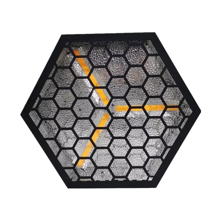 300W Led Retro Background Effect Flash Hexagonal Concert Stage Light Let Retro Stage Light