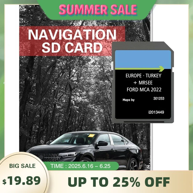 

Newest for Ford Mca 2022 Navigation Sd Card Europe Map Mondeo Kuga Focus 2013416 Cover Country Germany Spain Poland