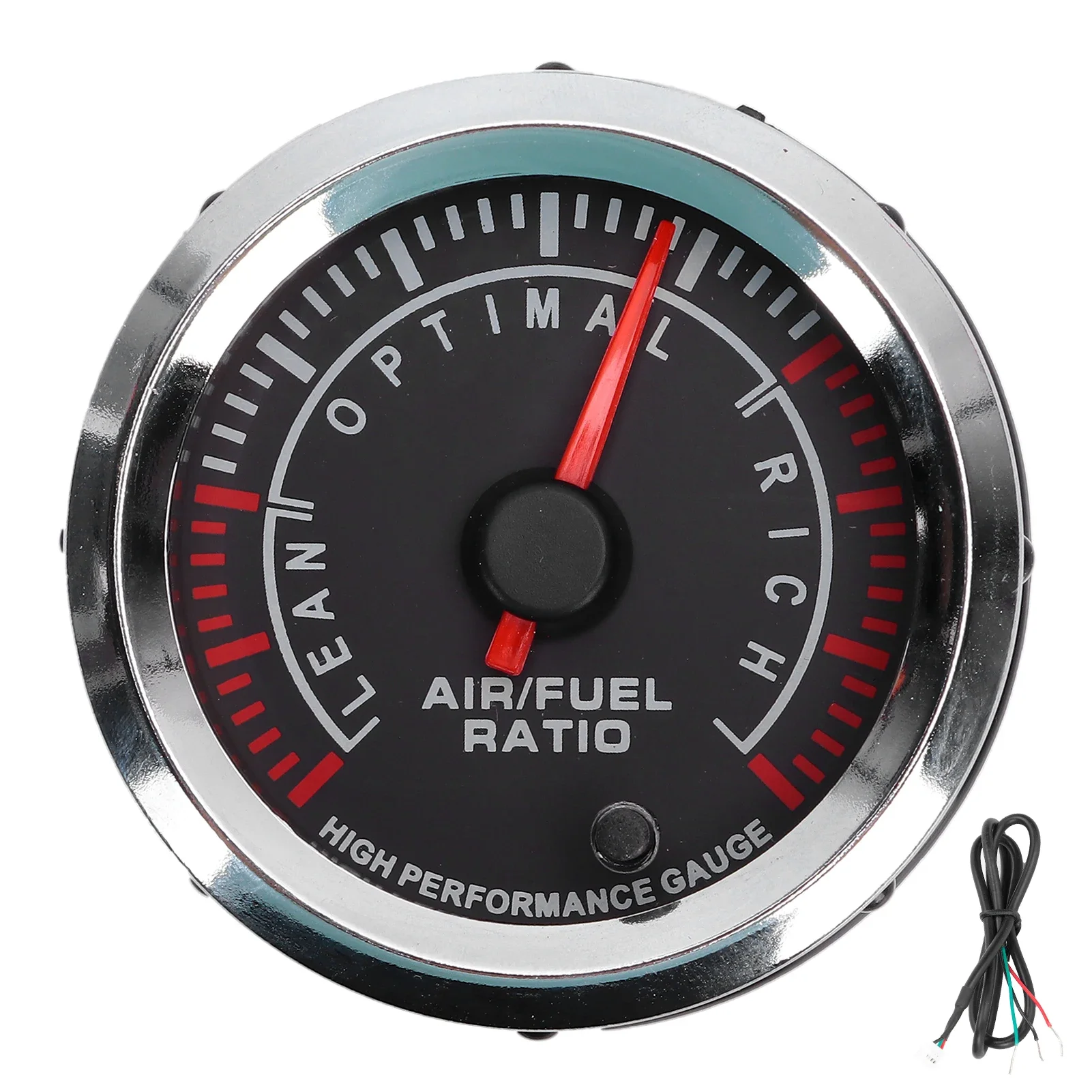 2in 12V Air Fuel Ratio Gauge 7 Colors LED High Accuracy Professional AFR Meter Universal for Car