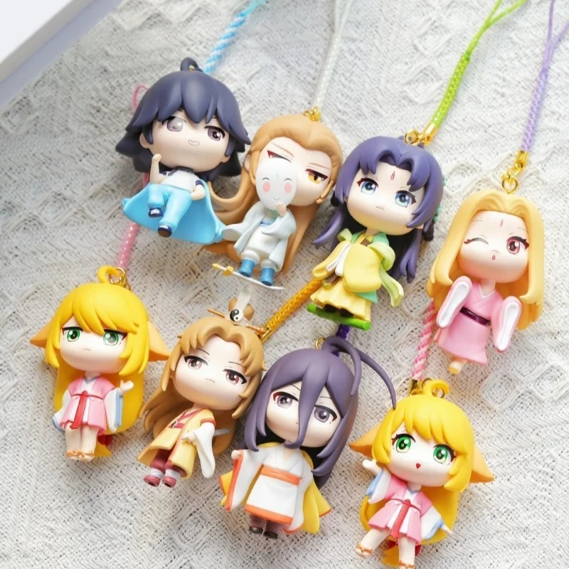 Fox Spirit Matchmaker Тысяча лет цветов серии слепая коробка Fox Spirit Matchmaker Tajemnicze коробки Аниме Кукла Орнамент Подарок Fox Spirit Matchmaker Тысяча лет цветов серии слепая коробка Fox Spirit Matchmaker Tajemnicze коробки Аниме Кукла Орнамент Подарок