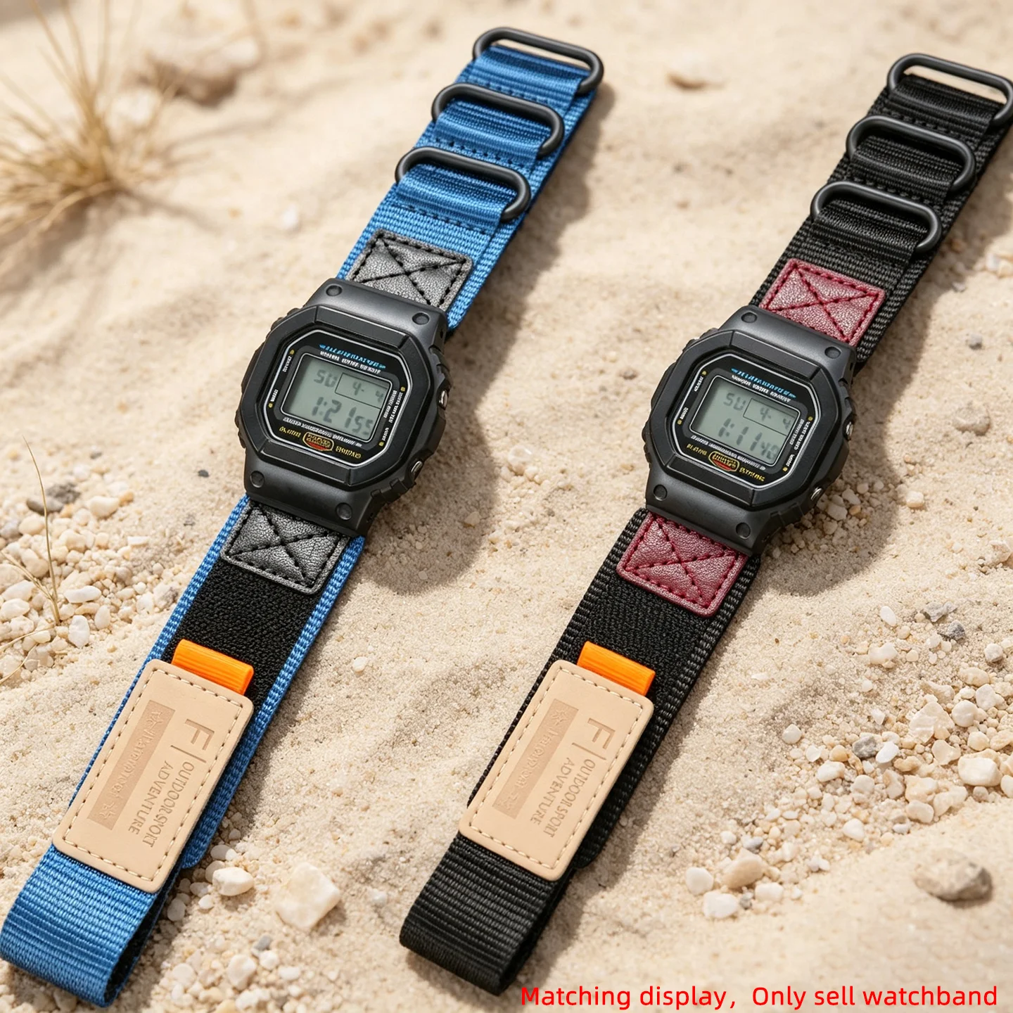 DW5600 5610 hook and loop fastener metal Ring nylon strap For Casio GSHOCK GW-M5610 DW-5600 Watch bezel Fashion Sports watchband