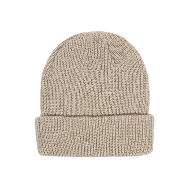 니트 비니 모자 유니섹스 캡 패션 힙합 커프드 숏 캡 보닛 따뜻한 골지 어부 모자