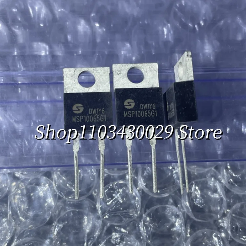 10Pcs New Original MSP10065G1 TO-220 10A 650V Silicon Carbide Schottky Diode