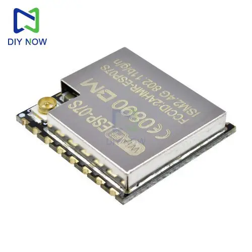 Tensão do módulo ESP8266 ESP-07S: GPIO/PWM 3,0-3,6V FCCID: 2AHMR-ESP07S ISM2.4G 802.11b/g/n