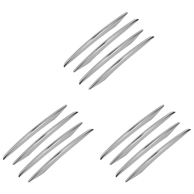 

12Pcs ABS Chrome Front Fog Lamp Cover Trim For Mercedes Benz E Class W213 E200 E300 2016 2017 2018 2019 E43