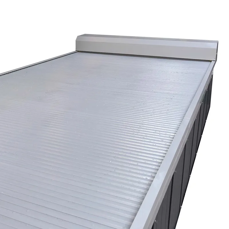 

Outdoor infinity automatic swimming pool cover hot spring bath thermal insulation film can be moved