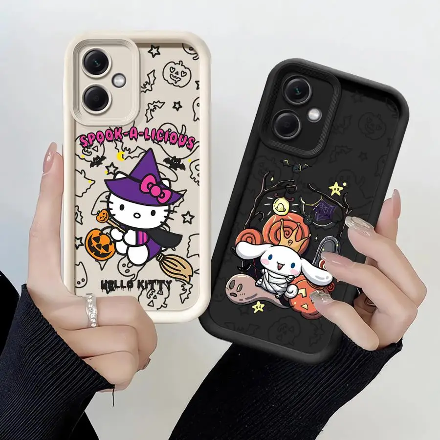 Halloween Cute Sanrio Phone Case for Redmi Note 10 12 13 4G 5G 10S 10Pro 11 11S 11 12 13 Pro4G 5G 11 12 13ProPlus5G 12S