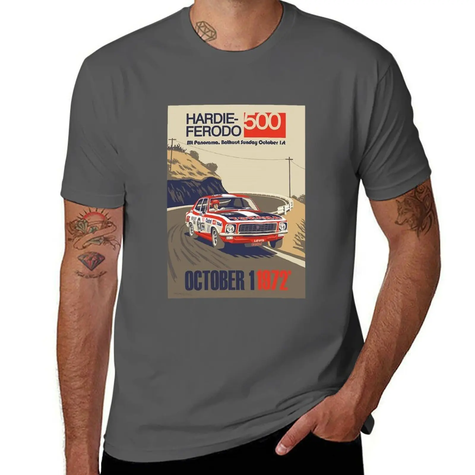 

Hardie Ferodo Torana XU1 Bathurst T-Shirt Lightweight Cooling Short Sleeve Tee