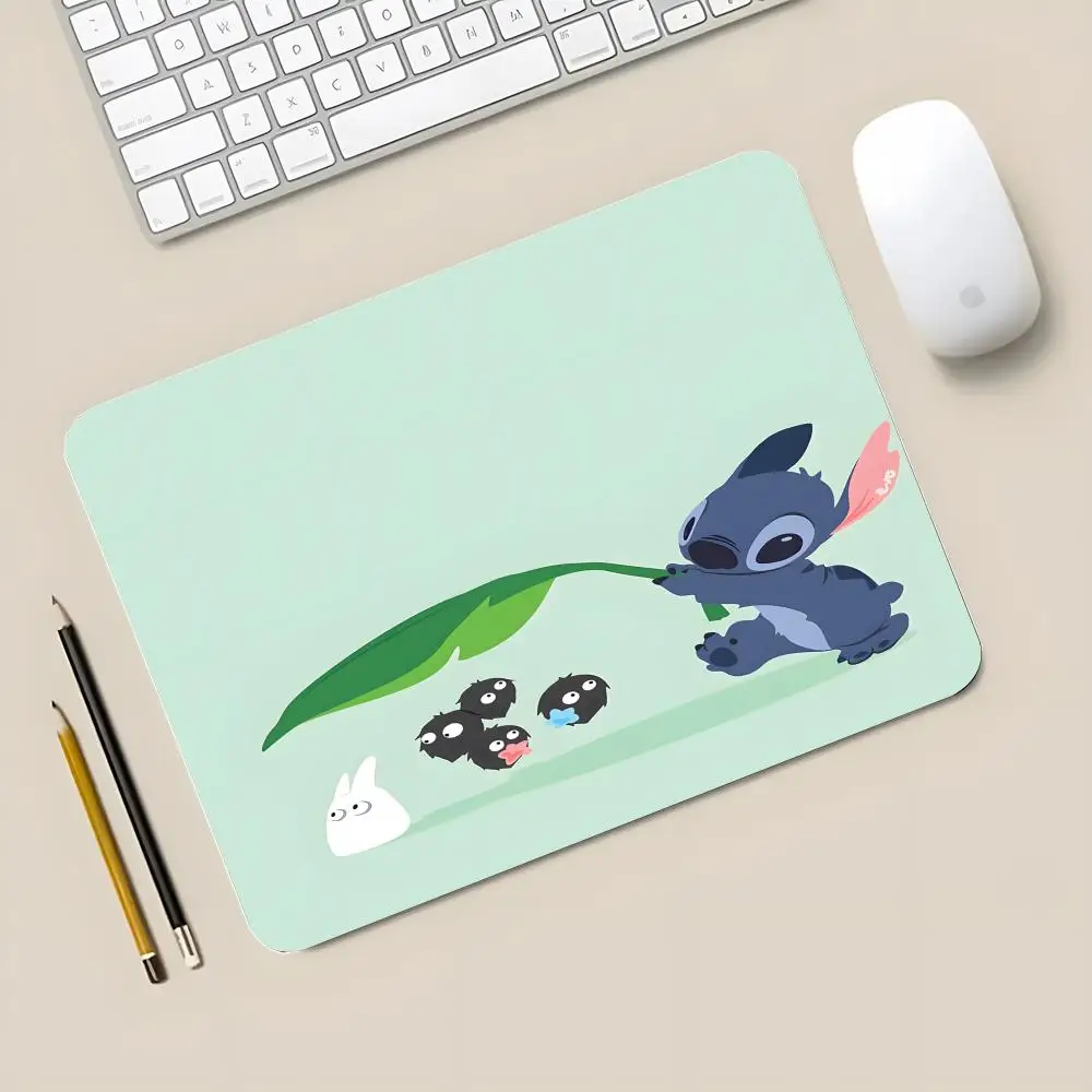 Disney stitch Mouse Pad game e-sports universal desktop laptop simple office rubber small non-slip pad 450x400 image 2