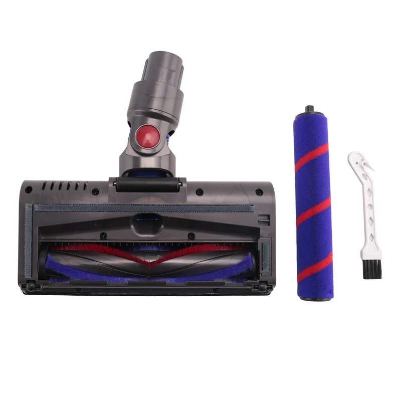 

For Dyson V7 V8 V10 V11 V15 Vacuum Cleaners With Parts Accessories Roller Brush Bar LED Headlights Floor Brush Attachment